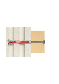 Resim Duopower 8x40 Çift Bileşenli Plastik Dübel - 100 Adet 