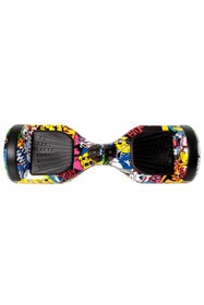 Resim CityMate Elektrikli Kaykay Hoverboard Bluetooth Hoparlörlü 6.5 Inch Grafiti Desenli Otomatik Akıllı Denge 