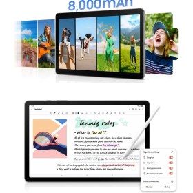 Resim Samsung Galaxy Tab S10 Lite Tablet Set S Pen Destekli 8gb Ram 256GB 10.9 Inç Fhd+ Ekran Android Tablet 