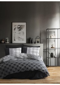 Resim Cotton Box Masculine Tek Kişilik Nevresim Takımı Carlos Siyah (483192652) 