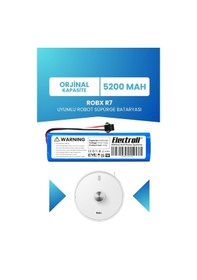 Resim Robx R7 Batarya 5.200mah Pil Robot Süpürge Batarya 