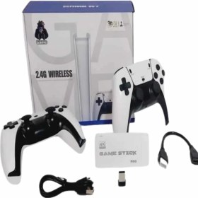 Resim İlk El Grup Ieg™ Game Stick 4K Retro Çift Kollu Atari Oyunlari +20000 Oyunlu Konsol Nostalji 