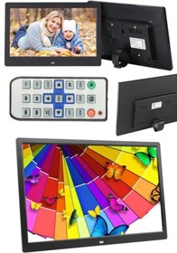 Resim Utelips 7 Inç Lcd Geniş Ekran Dijital Fotoğraf Çerçevesi Elektronik Resim Video Oynatıcı Hd Kumandalı Table 