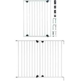 Resim 62 - 102 Cm Metal Uzayan Güvenlik Kapısı Beyaz 