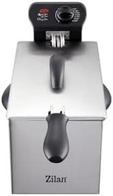 Resim Zilan ZLN1819 Fritöz | 3L | 2180W | Paslanmaz Çelik Derin Yağ Fritözü Ayarlanabilir Termostatlı 