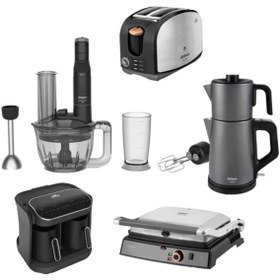 Resim Arzum Silver Line Plus Paket Elektronik Çeyiz Seti 