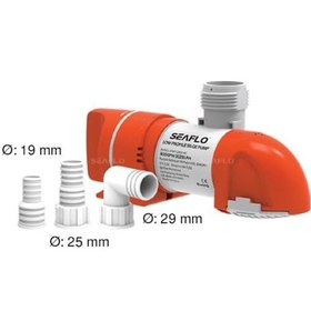 Resim Seaflo Düşük Profilli Sintine Pompasi 1100 Gph 12 V Tekne Yat Kar 