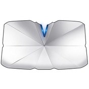 Resim Araba Ön Cam Teleskopik Katlanır Isı Yalıtım Şemsiyesi, Boyut: Açık Stil Küçük 