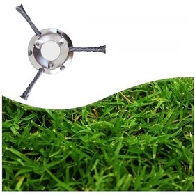 Resim Hombey Çelik Tellerle Evrensel Bahçe Kesici, Çim Ve Ot Kaldırma, 9 İnç 6 Bıçaklı, Hafif Ve Dayanıklı, Bahçe Bakımı Aleti 