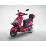 Resim Motolux Alf Lüx Plus Kımızı 5 Akülü Elektrikli Motosiklet 