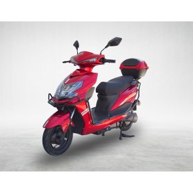 Resim Motolux Alf Lüx Plus Kımızı 5 Akülü Elektrikli Motosiklet 