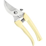 Resim Chuangyinshop Paslanmaz Çelik Bahçe Budama Makası - Ergonomik Beyaz Saplı, Bonsai Ve Meyve Bahçeleri İçin 