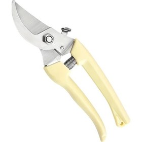 Resim Chuangyinshop Paslanmaz Çelik Bahçe Budama Makası - Ergonomik Beyaz Saplı, Bonsai Ve Meyve Bahçeleri İçin 