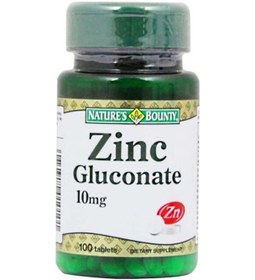 Resim Nature'S Bounty Zinc Gluconate 10Mg 100 Tablet 
