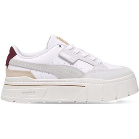 Resim Puma Mayze Stack Luxe Wns Kadın Günlük Ayakkabı 389853-06 Beyaz Beyaz 