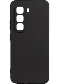 Resim İnfinix Hot 50 Pro 4g Kılıf Biye Yumuşak Silikon Case Siyah 