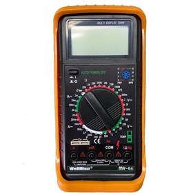 Resim Wellhise My64 Dijital Multimetre Ölçü Aleti Avometre Kasa N11.3259 