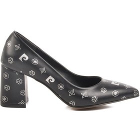 Resim Siyah Topuklu Kadın Abiye Ayakkabı 50176 Z Siyah 