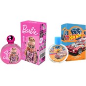 Resim Barbie Kız Çocuk Parfümü 50ml ve Hotwheels Erkek Çocuk Parfüm EDT 50ml 