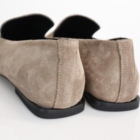 Resim 5in1Canpolat Açık Vizon Süet Makosen 39907 