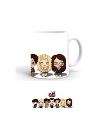 Resim The Big Bang Theory Baskılı Seramik Beyaz Kupa 