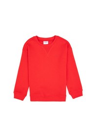 Resim U.S. Polo Assn. Erkek Çocuk Kırmızı Bisiklet Yaka Basic Sweatshirt 50313829-VR030 