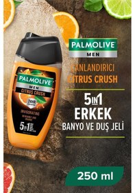 Resim Palmolive Men Bergamot ve Portakal Aromalı 5in1 Erkek Duş Jeli 250 ML 