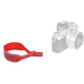 Resim MegaGear Hakiki Deri Fotoğraf Makinesi Bilek Kayışı 