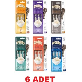 Resim M-Pets Creamy Mix Kedi Sıvı Ödül 6'lı 