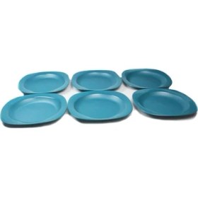 Resim Tupperware Berrak Tabak 6'lı Yeşil 