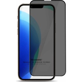 Resim Mi7a Apple iPhone 13 Gizlilik Filtreli Cam Hayalet Ekran Koruyucu 
