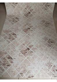 Resim Aslan Home Bej Yumuşak Dokulu Yıkanabilir Kaymaz Dört Mevsimlik Salon, Banyo, Balkon, Genç Odası Kesme Yolluk Bej 