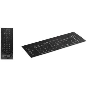 Resim Klavye Stıcker Tuş Takımı Arapça Q Siyah Hdx8257 Lazer 