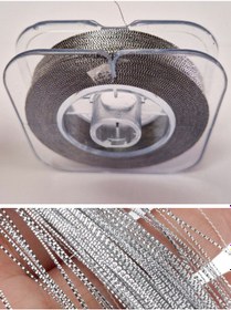 Resim Eagenset Çapari Simi Balık Sırtı Kırçıl Gümüş Gri Makara Sim 