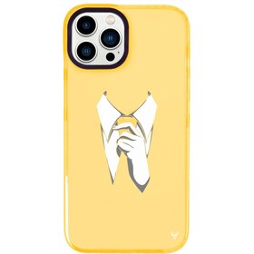 Resim iPhone 13 Pro Max Kravat Telefon Kılıfı 