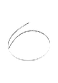 Resim Paslanmaz Çelik Yapıştırıcı Ölçeği Hassas Ağaç İşleme Kılavuzu, C-100cm 