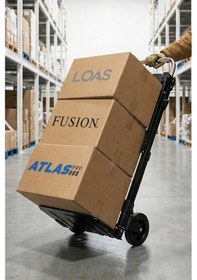 Resim Loas Lskta220 Yatay 220kg/dikey 90kg Katlanır Paket Taşıma Arabası 