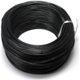 Resim Robotistan Tek Damarlı 24 AWG Siyah Montaj Kablosu 100 M 