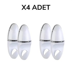 Resim Bornoz Askısı Lüx Milenyum Bornozluk 2 Adet Banyo Bornoz Askılığı 