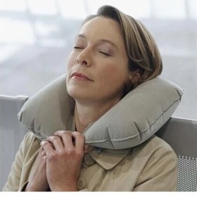 Resim Pratik Şişme Seyahat Yastığı Boyunluk 