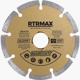 Resim Rtrmax REA180 Soketli Elmas Testere 180x22 Mm 