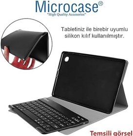 Resim Microcase HUAWEI MatePad 11.5 inch Tablet Bluetooth Klavyeli Standlı Kılıf - BKK4 