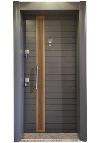 Resim Tezwood Tez1599 Statik Kasa Düz Model Çelik Kapı 