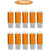 Resim 10 Adet/grup Kişiselleştirilmiş Logo Usb 2.0 Anahtar Şekli Metal Bellek U Sopa Koyu Gri 1gb Diğer 