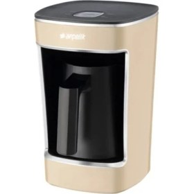 Resim Telve-X Sütlü Türk Kahve Makinesi, Bej Renkli, Pratik ve Lezzetli Kahve Keyfi 