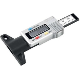Resim Fett 0-25,4mm Pld Dijital Diş Derinlik Kumpası 