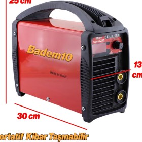 Resim Inverter Demir Metal Kaynak Makinesi 160 Amper 4.8 Kw Makina Kaynağı Bazik Elektrot Pens Maske 