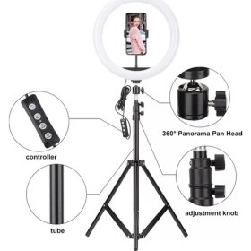 Resim Dymax 10 Inc Ring Light Led Selfie Işığı Tripod 