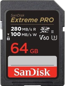 Resim Sandısk 64gb Extreme Pro Sdsdxep-064g-gn4ın Sdxc Hafıza Kartı 
