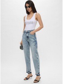 Resim Guess Kadın Jean Pantolon W5ra21d5lg1 Mavi 